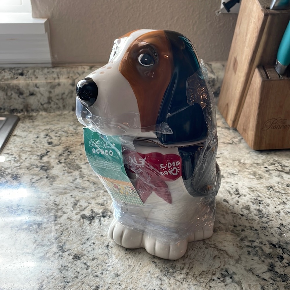 Pioneer woman Henry cookie jar